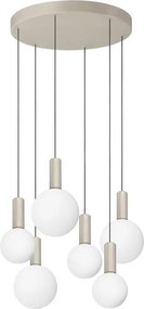 Ideal Lux - LED csillár kábelen ODEON LED/39W/230V CRI 90 átmérő 57 cm bézs/fehér