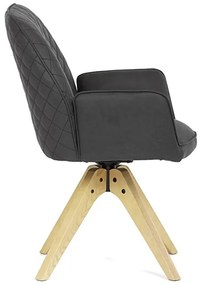 Fekete Szövet Étkezőszék. HC-539 BK3