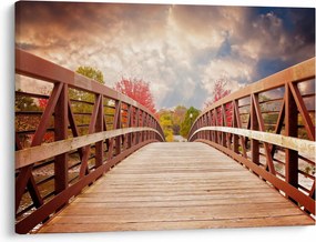 Kép - fahíd (70x50 cm)