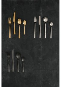 Ezüstszínű rozsdamentes acél evőeszköz készlet 16 db-os Avie – Premier Housewares