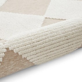 Fehér-bézs mosható szőnyeg 160x230 cm Lyna Beige&amp;White – Think Rugs