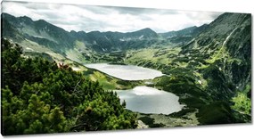Vászonkép 115x55 Az öt tó völgye