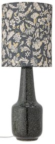 Zöld asztali lámpa textil búrával (magasság 62 cm) Olefine – Bloomingville