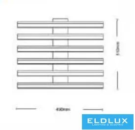 ELDLUX C47-BC Modern LED Mennyezeti Lámpa IP20