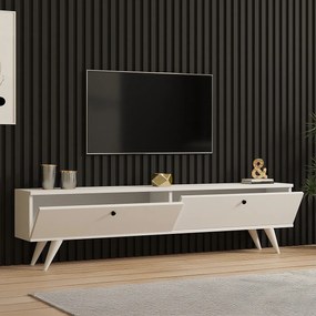 TV asztal Paris White