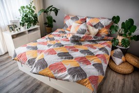3 db pamut szatén lap Blade 200x140cm+90x70cm TiaHome