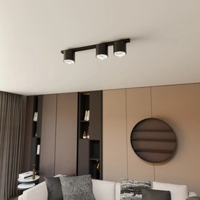 Emibig modern mennyezeti lámpa nano fekete emi1310/3