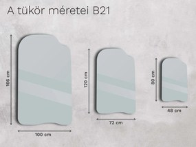 Base tükör B21 48×80