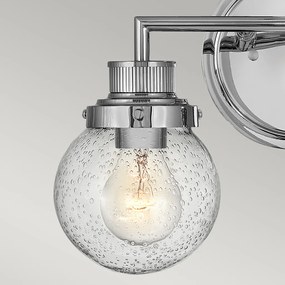Quintiesse POPPY QN-POPPY2-PC-BATH Fali lámpa 2x60W/E27 IP44