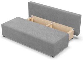 Nobu kanapé, kordbársony, szürke