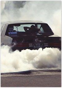 Poszterek 70x100 Drift gumiégetővel