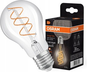 Dekoratív Led izzó A60 E27 8W CRI90 Filament Tompítható Vintage 1906