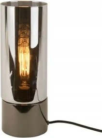 Asztali állólámpa, füstölt üveg nappali hálószoba szoba Lax