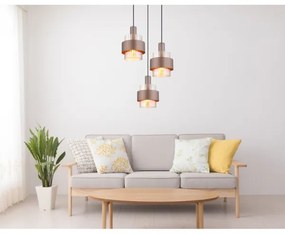 Globo 15560-3HA - MILLEY kábeles csillár 3xE27/60W/230V