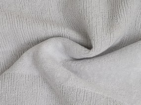 Fürdőlepedő CARRARA 70x140 cm világosszürke, 100% pamut