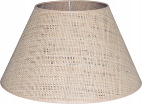 Asztali lámpaernyő Kúp 20/45cm E27 Rafia Ratan Boho Carini