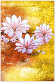 Poszter 60x90 Magnólia ág virágok