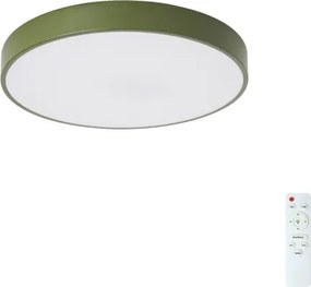 Brilagi - LED dimmelhető mennyezeti lámpatest POOL LED/48W/230V 3000-6000K 40 cm zöld+távirányító