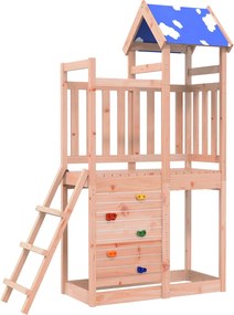 vidaXL Játék Torny Barna 110,5 x 52,5 x 215cm Szilárd Douglas Fa