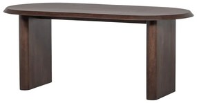 Étkezőasztal 90x180 cm Ellips – vtwonen