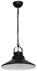 Csillár IRON 1 1xE27/60W fekete