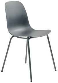 Whitby design szék, szürke PP
