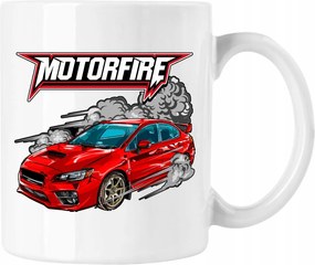 Bögre Wrx Sti Sport Car Autó Fehér 330ml
