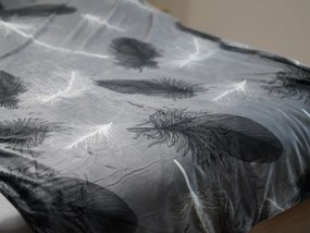 Mikroplüss ágyneműhuzat VELSOFT szürke Ágyneműhuzat mérete: 70 x 90 cm | 140 x 200 cm