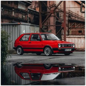 Poszterek 100x100 Vw Golf Dupla 2 II Gtd