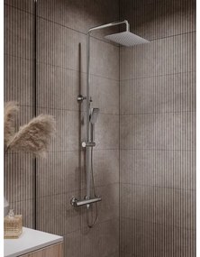 Novaservis - Zuhanygarnitúra termosztatikus csappal METALIA ECO fényezett króm