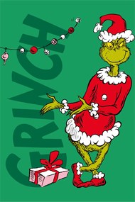 A Grincs Merry Presents mikroflanel takaró 100x150cm