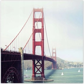 Poszterek 30x30 Golden Gate nappal