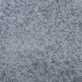 PAMPLONA kék magas szálú bolyhos modern szőnyeg 240 x 340 cm