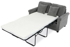 Kétszemélyes Kanapé, Szürke Corduroy Szövet. ASB-4170 GREY2