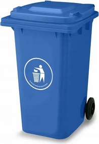 Hulladéktároló 240L Kék