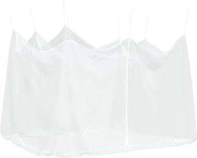 vidaXL fehér kültéri szúnyogháló 220 hálós 300 x 300 x 250 cm