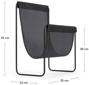 Textil újságtartó állvány Siana – Kave Home