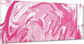 Vászonkép 180x90 Tükröződés a vízben Rózsa