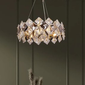 Zuma Line 9864-500 - Csillár zsinóron TIARA 6xE14/40W/230V arany