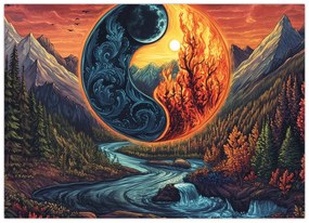Kép - Elemi erők (70x50 cm)