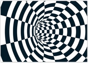 Poszterek 100x70 Absztrakt fekete-fehér