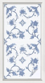 Ablakfólia Ablaküveg Adatvédelem Virágos dísz 50x100