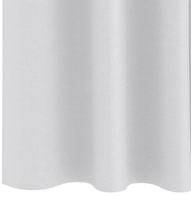 Függönyök függönyökkel 2 pcs Világosszürke 175x140cm Poliészter