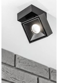 Lámpa Mennyezeti BIANCO, 8W, 680lm, AC220-240V, 50/60 Hz, PF>0,9, Ra≥80, IP20, IK06, 36°, 4000K, kocka, fekete