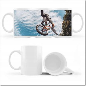 Fotó bögre Bmx Versenysport Ugrálás