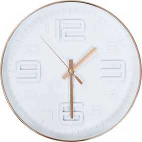 vidaXL rézhatású falióra 30 cm