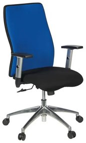 Manutan Expert  Manutan Penelope Tex irodai szék, fekete/kék%