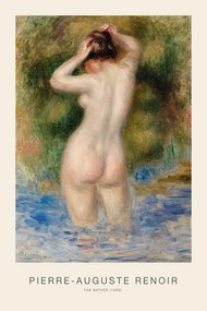 Reprodukció The Bather (Vintage Erotic Female Nude Painting) - Renoir