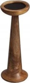 Mangófa gyertyatartó 11 x 31 cm Elegancia és természetes szépség