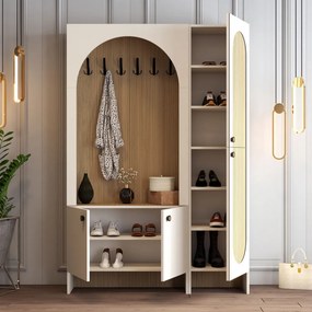 Palermo Kl - Cream, Oak